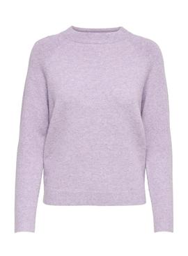 Jersey Only Rica Malva Para Mujer