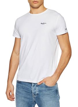 Camiseta Pepe Jeans Original Basic Blanco Hombre