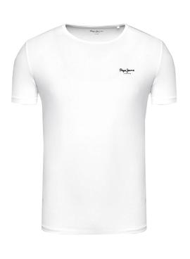 Camiseta Pepe Jeans Original Basic Blanco Hombre