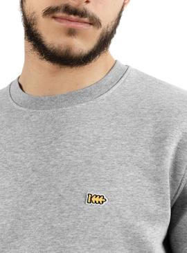 Sudadera Klout Básica Gris Para Hombre