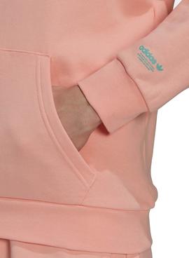 Sudadera Adidas Funny Dino Rosa Para Hombre