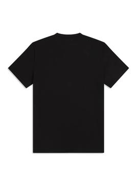 Camiseta Fred Perry Ringer Negro Para Hombre