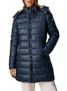 Parka Pepe Jeans Eileen Marino Para Mujer