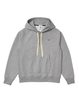 Sudadera Lacoste Live Unisex Gris 