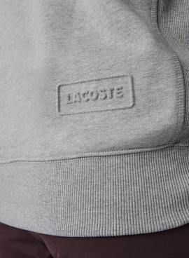 Sudadera Lacoste Live Unisex Gris 