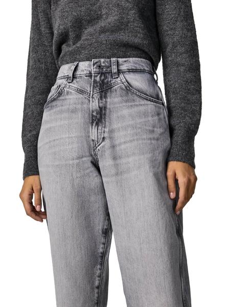 Pantalon Vaquero Pepe Jeans Rachel Dove Gris Mujer