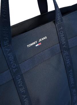 Bolso Tommy Jeans Tote Essential Marino Mujer
