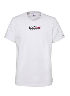 Camiseta Tommy Jeans Entry Print Rojo Para Hombre