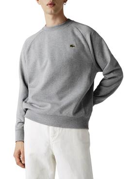 Sudadera Lacoste Live Loose Fit Unisex Gris