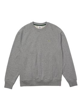 Sudadera Lacoste Live Loose Fit Unisex Gris