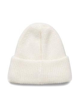 Gorro Calvin Klein Jeans De Punto Monogram Beige