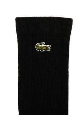 Pack 3 Pares De Calcetines Lacoste Sport Negro