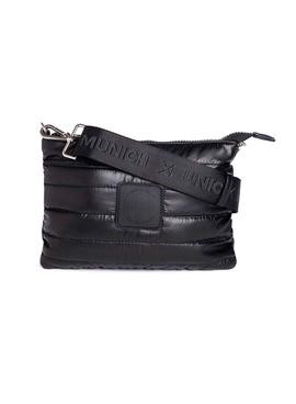 Bolso Munich Cover Crossbody Negro Para Mujer