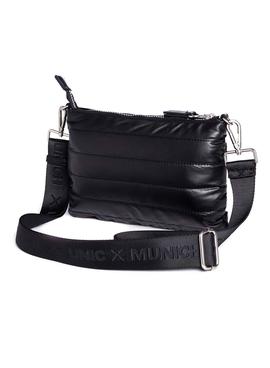 Bolso Munich Cover Crossbody Negro Para Mujer
