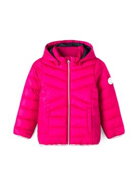 Cazadora Name It Mobi Acolchada Rosa Para Niña