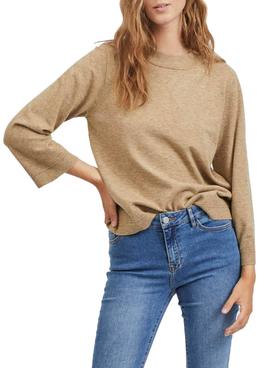 Jersey Vila Comfy Camel para Mujer