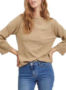 Jersey Vila Comfy Camel para Mujer