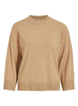 Jersey Vila Comfy Camel para Mujer