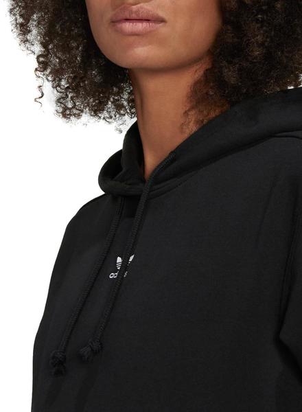 Electricista eficacia Molestia Sudadera Adidas Hoodie Negro para Mujer