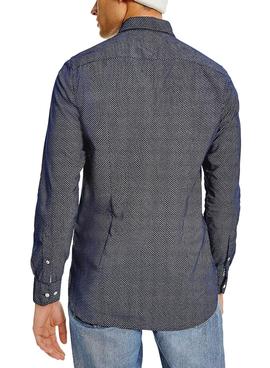 Camisa Tommy Hilfiger Corduroy Azul para Hombre