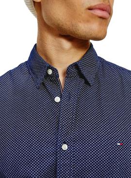 Camisa Tommy Hilfiger Corduroy Azul para Hombre