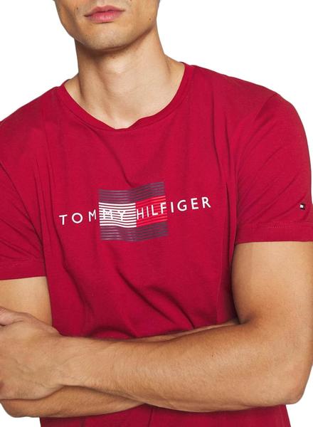 Camiseta Tommy Hilfiger Lines Hombre