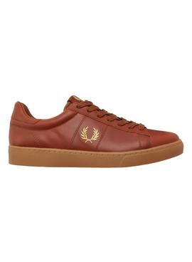 Zapatillas Fred Perry Spencer Marron para Hombre