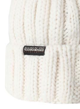 Gorro Napapijri Semiury Blanco para Niño y Niña