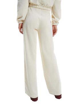 Pantalon Calvin Klein Jeans Pana Beige para Mujer