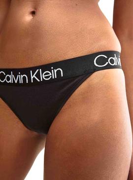 Tanga Calvin Klein Jeans Modern Structure Negro