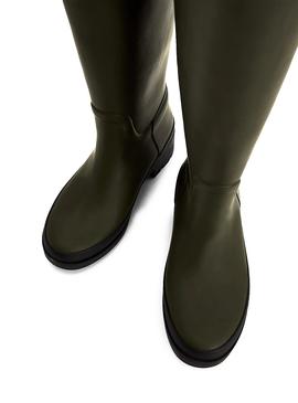 Botas Tommy Hilfiger Rainboot Verde para Mujer