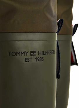 Botas Tommy Hilfiger Rainboot Verde para Mujer