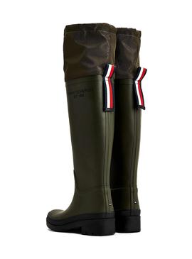 Botas Tommy Hilfiger Rainboot Verde para Mujer