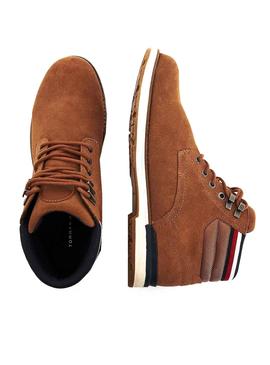 Botines Tommy Hilfiger Suede Marron para Hombre