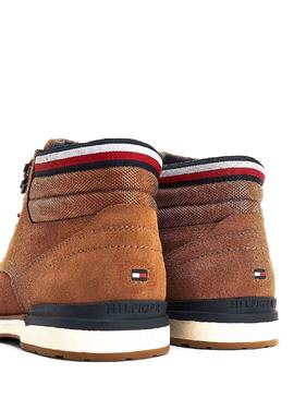 Botines Tommy Hilfiger Suede Marron para Hombre