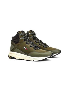 Botines Tommy Jeans Hibrido Verde para Hombre