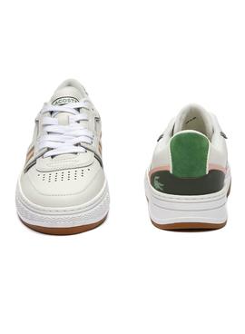 Zapatillas Lacoste L001 0321 Blanco Para Mujer