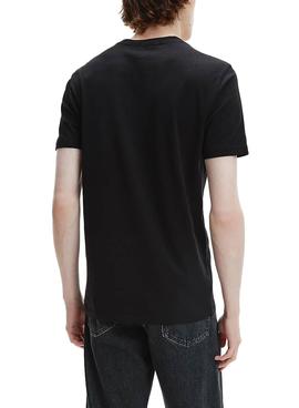 Camiseta Calvin Klein Jeans Monogram Negro