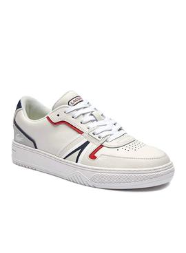 Zapatillas Lacoste L001 0321 Blanco Marino Hombre