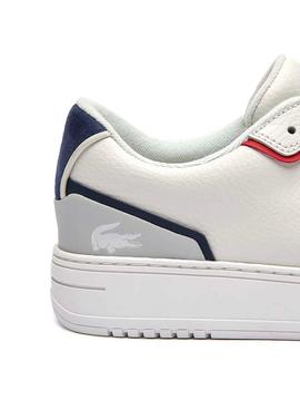 Zapatillas Lacoste L001 0321 Blanco Marino Hombre