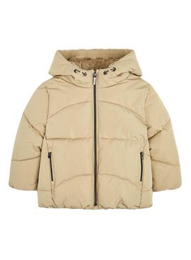Chaqueton Mayoral Acolchado Camel para Niña