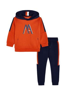 Chandal Mayoral Logo Naranja para Niño