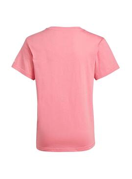 Camiseta Adidas Adicolor Rosa para Niña