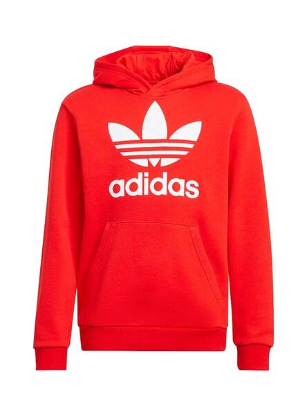 Sudadera Trefoil Rojo para Niño y Niña