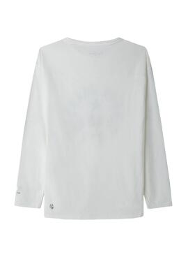 Camiseta Pepe Jeans Susi Blanco para Niña