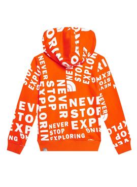 Sudadera The North Face Drew Peak Naranja