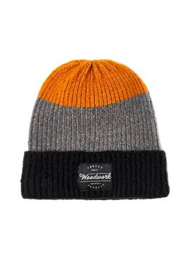 Gorro Name It Moss Naranja para Niño