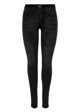 Pantalon Vaquero Only Royal Negro para Mujer