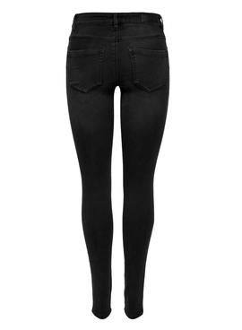 Pantalon Vaquero Only Royal Negro para Mujer