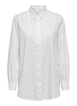 Camisa Only Nora Blanco para Mujer